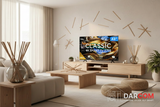 TCL 43P755 with DARCOM logo - Living Room