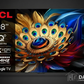 TCL 98" QLED with DARCOM logo - Dark Background