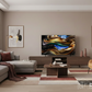TCL TV with DARCOM logo - Living Room