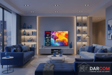 TCL TV with DARCOM logo - Living Room