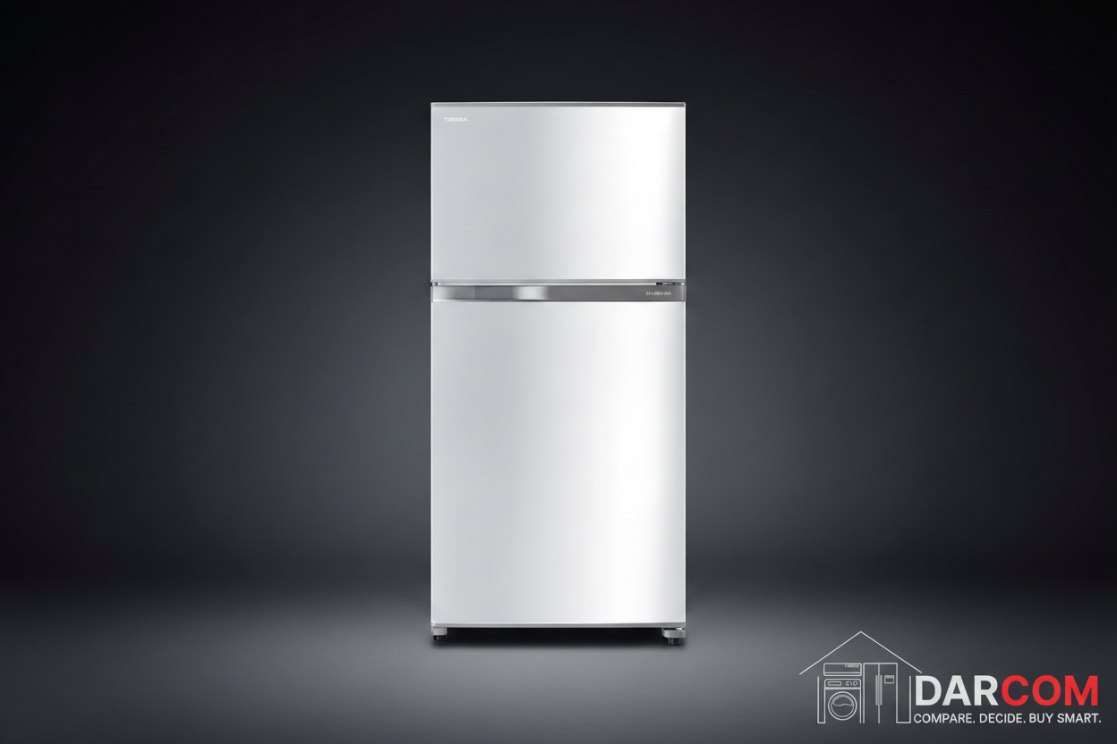 Toshiba Refrigerator Isolated with DARCOM Logo