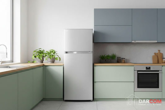 Toshiba Refrigerator - Lifestyle with DARCOM Logo