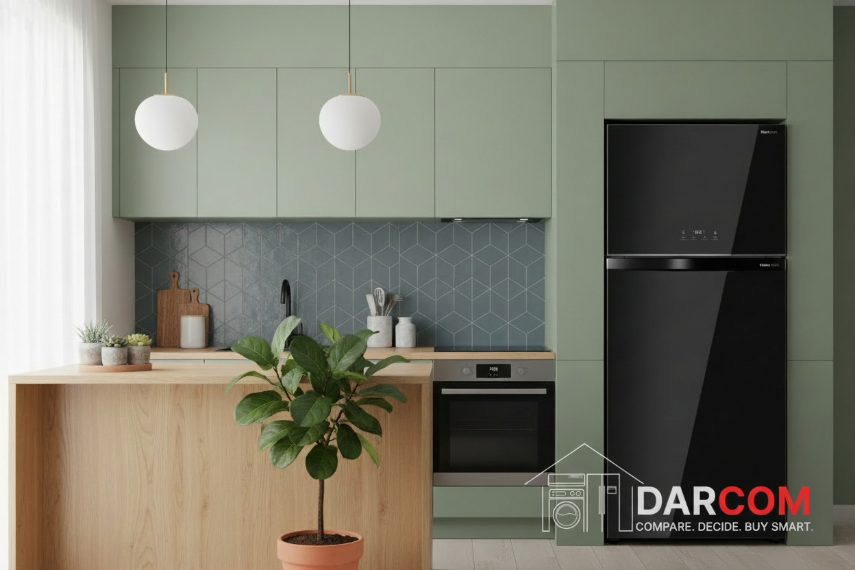 Toshiba Refrigerator - Lifestyle with DARCOM Logo