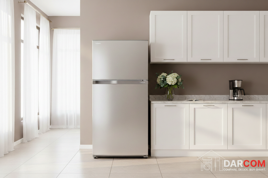Toshiba Refrigerator - Lifestyle with DARCOM Logo