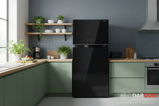 Toshiba Refrigerator - Lifestyle with DARCOM Logo