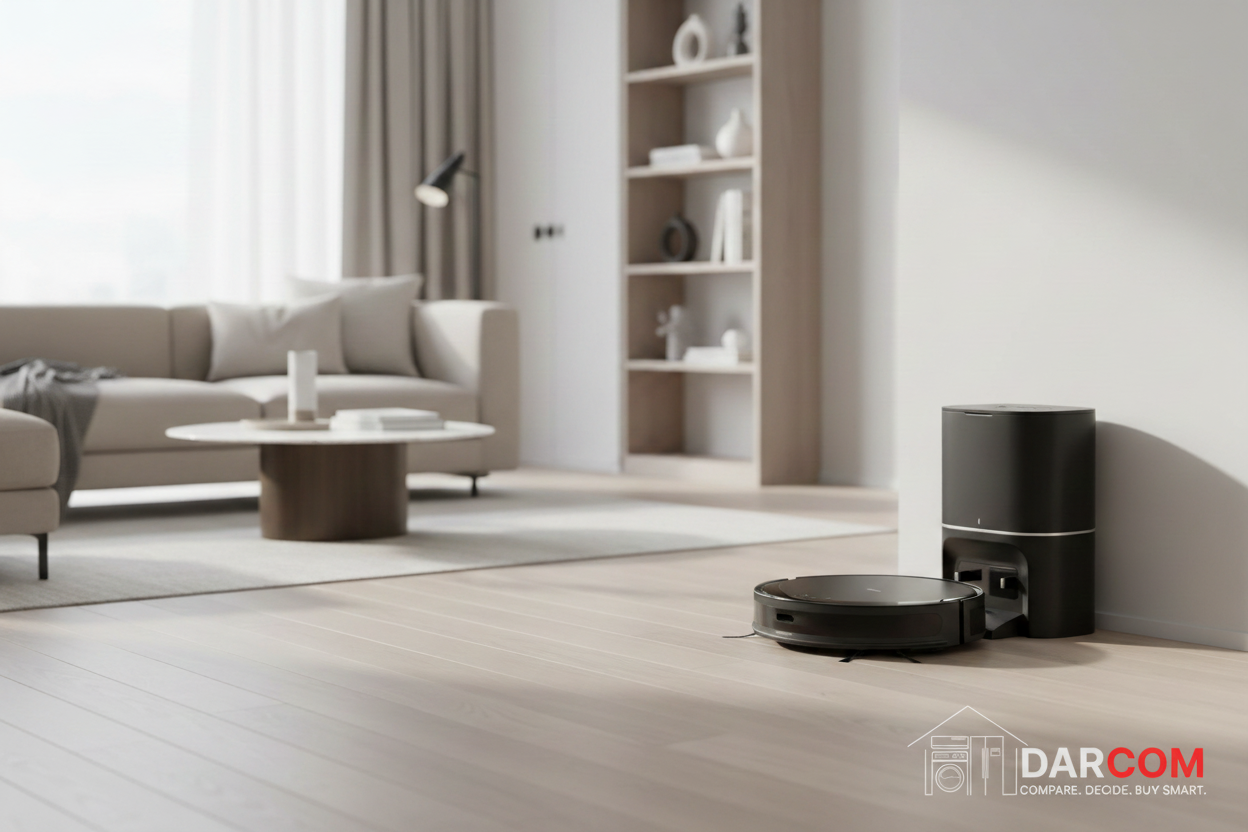 TP-Link Tapo RV20 Max Lifestyle with DARCOM logo