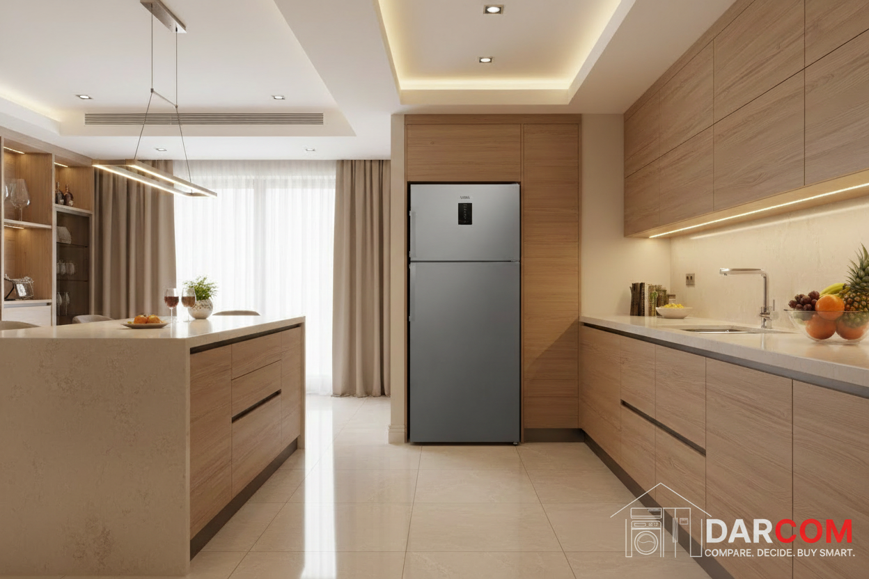 Vestel Refrigerator - Lifestyle with DARCOM Logo