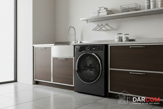 Vestel Washing Machine Lifestyle Silver with DARCOM Logo