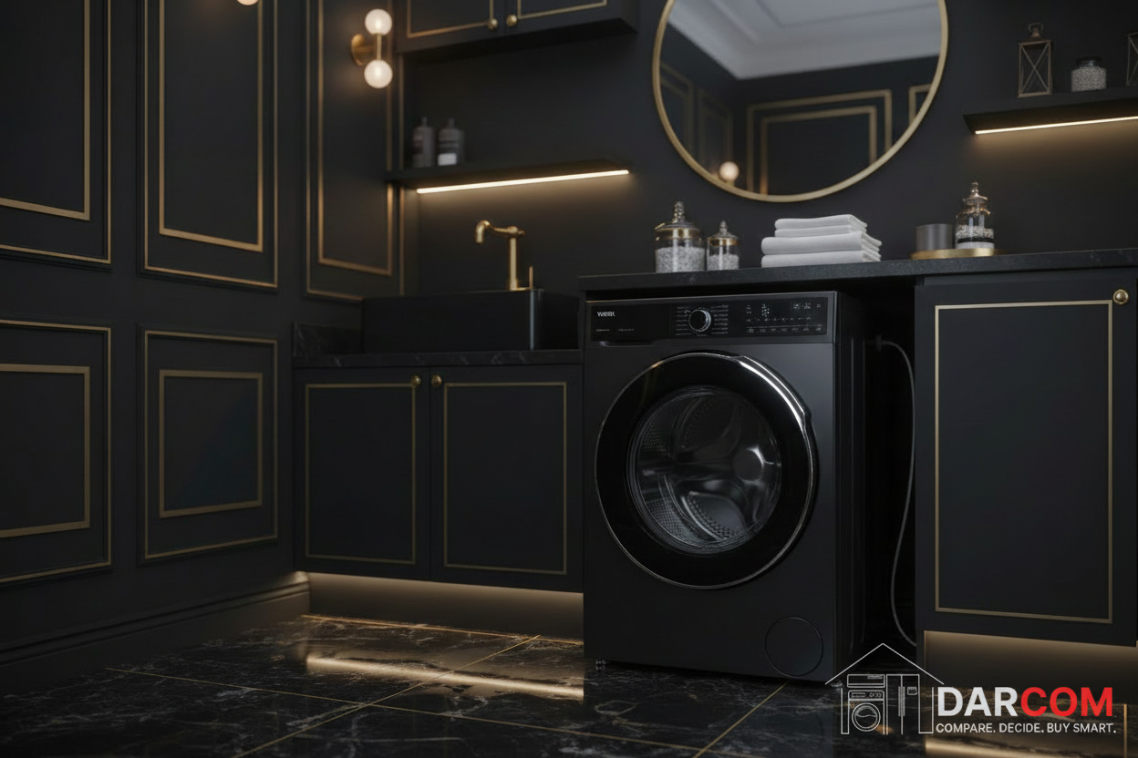 Vestel Washing Machine Lifestyle with DARCOM Logo