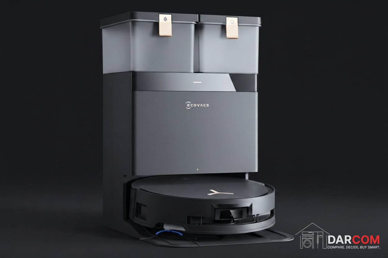 X8 PRO Dark Background with DARCOM Logo