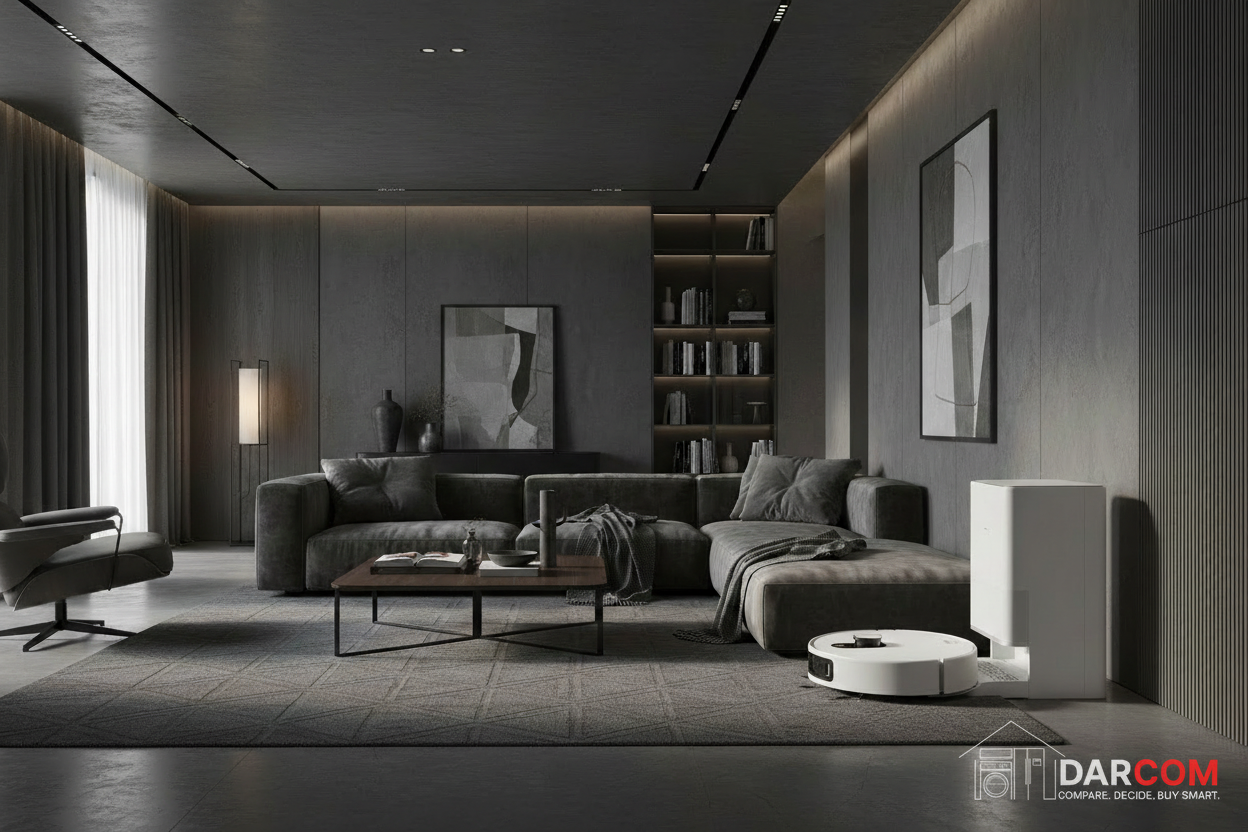 Xiaomi 5 Pro Living Room with DARCOM Logo