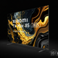 Xiaomi TV with DARCOM logo - Dark Background